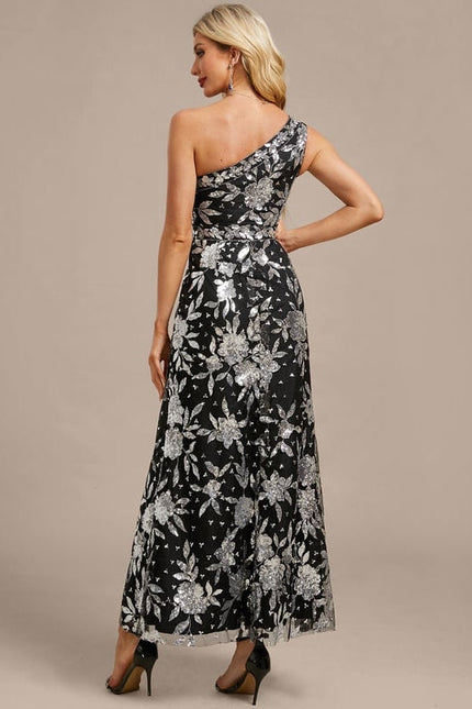 Robe de Soirée Noire Étoilée - gallery 7