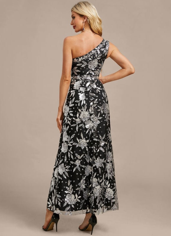 Robe de Soirée Noire Étoilée - gallery 7