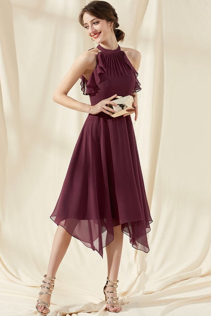 Robe de Soirée Chiffon Flottante - gallery 5