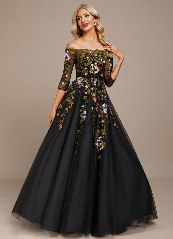 Robe de Soirée Jardin Nocturne Éthéré - gallery 5