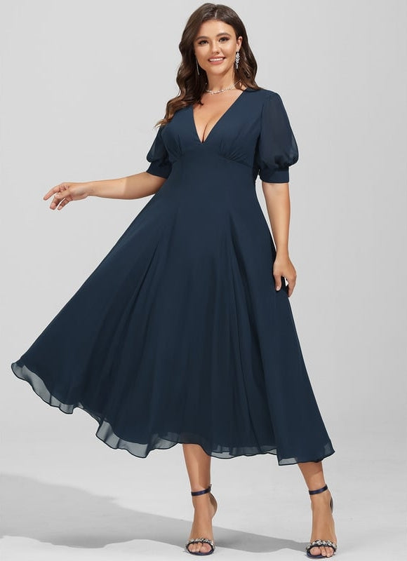 Robe de Soirée Chiffon Modèle V - gallery 6