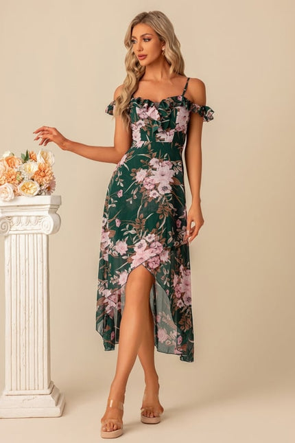 Robe de Soirée Florale Éthérée - gallery 1