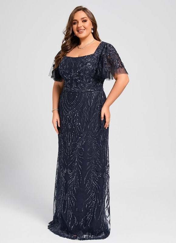 Robe de Soirée Éclat Marine - gallery 7