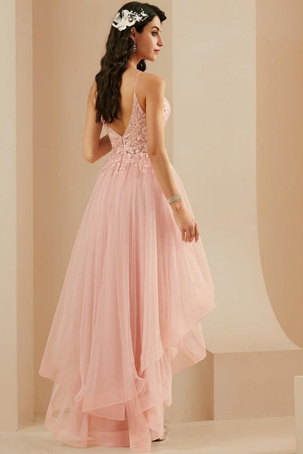 Robe de Soirée Rêve Rosé Éthéré - gallery 4