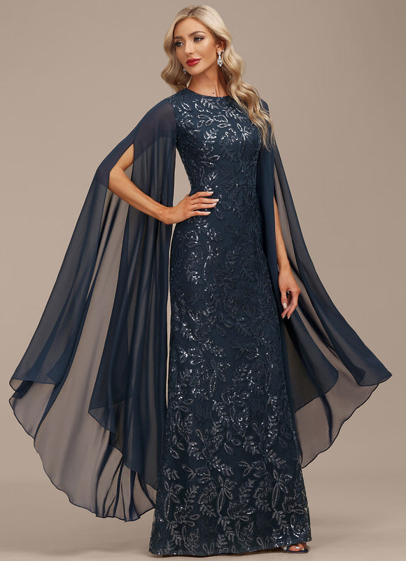 Robe de Soirée Satin Sombre - gallery 4
