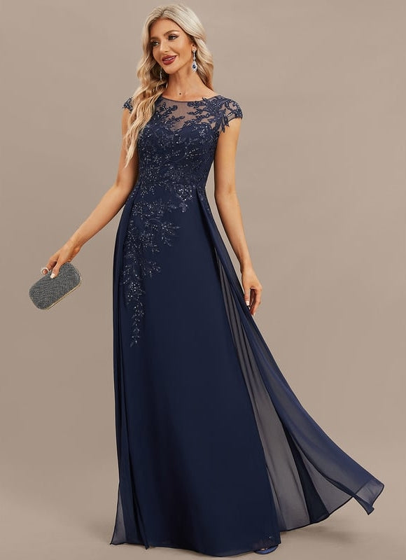 Robe de Soirée Illusion Étoilée - gallery 3