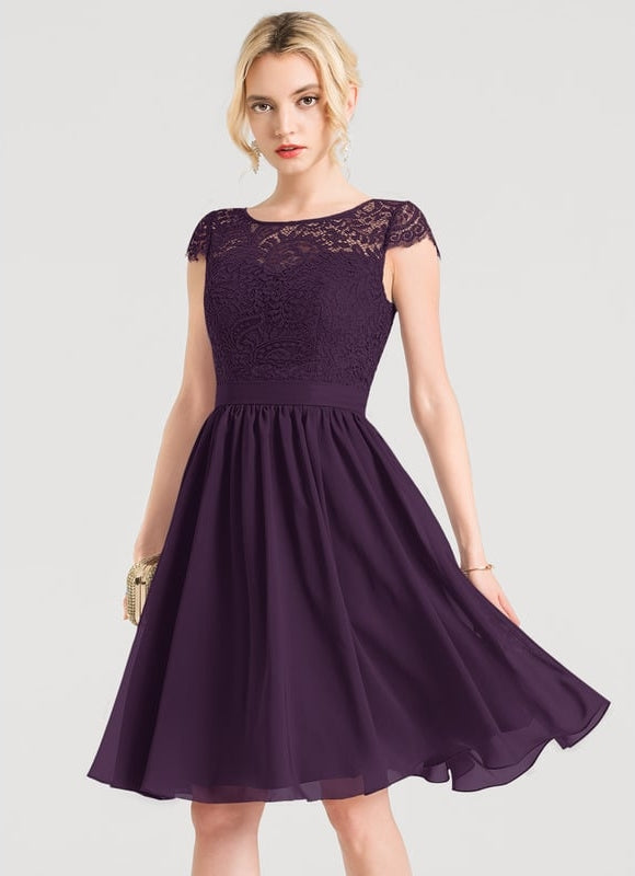 Robe de Soirée Aérienne Bordeaux - gallery 8