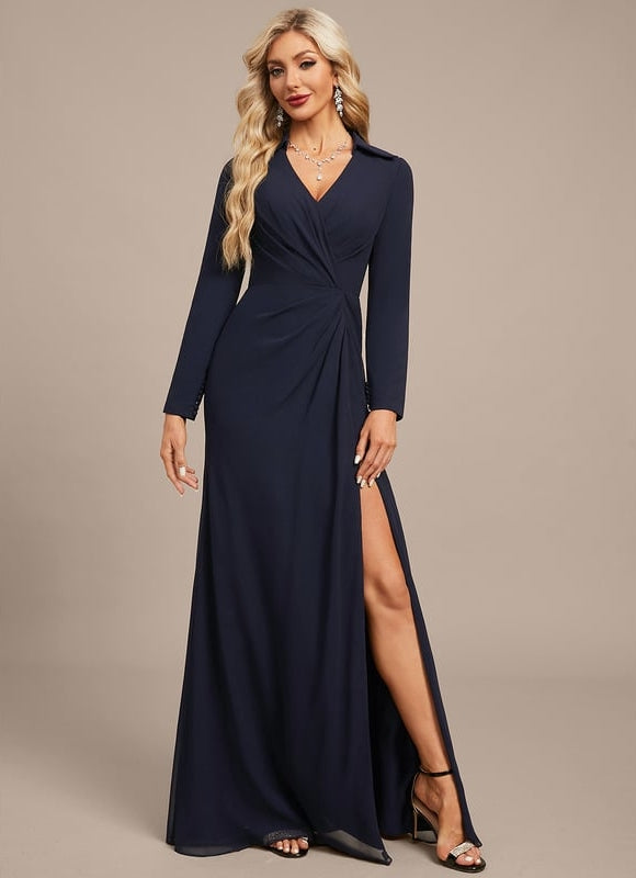 Robe de Soirée Drapeau Élégant - gallery 1
