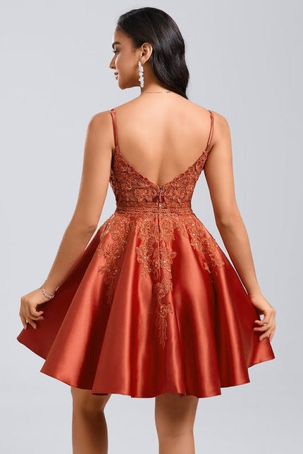 Robe de Soirée Lueur De Cerise - gallery 4