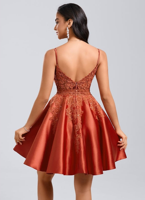Robe de Soirée Lueur De Cerise - gallery 4