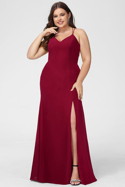 Robe de Soirée Rouge Intense Élégance - gallery 8