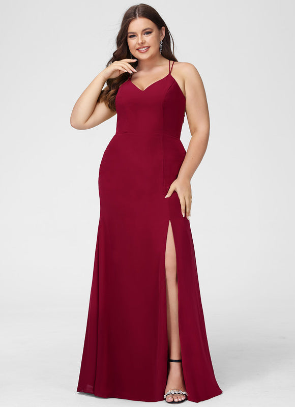 Robe de Soirée Rouge Intense Élégance - gallery 8