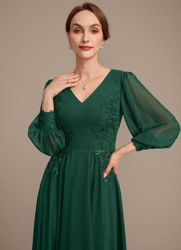 Robe de Soirée Éclat Feuille - gallery 1