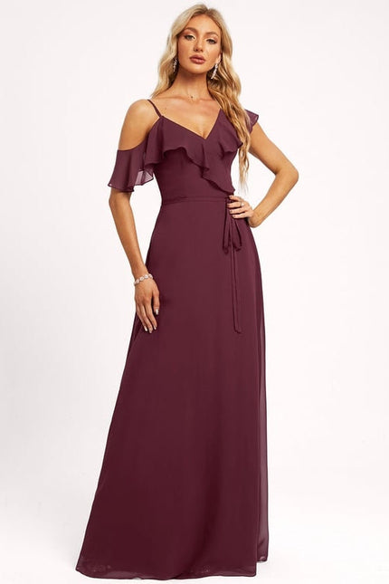 Robe de Soirée Trapèze Aérées