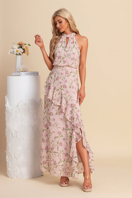 Robe de Soirée Fleurie Aérienne - gallery 4