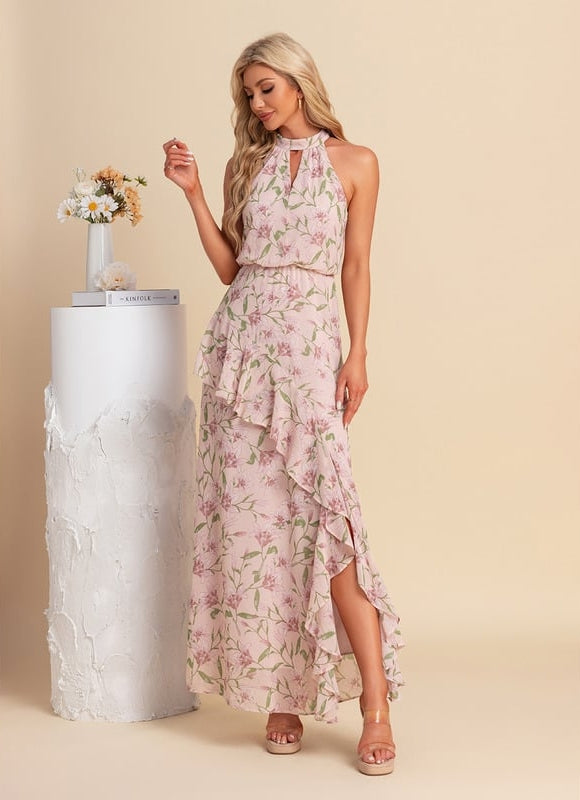 Robe de Soirée Fleurie Aérienne - gallery 4