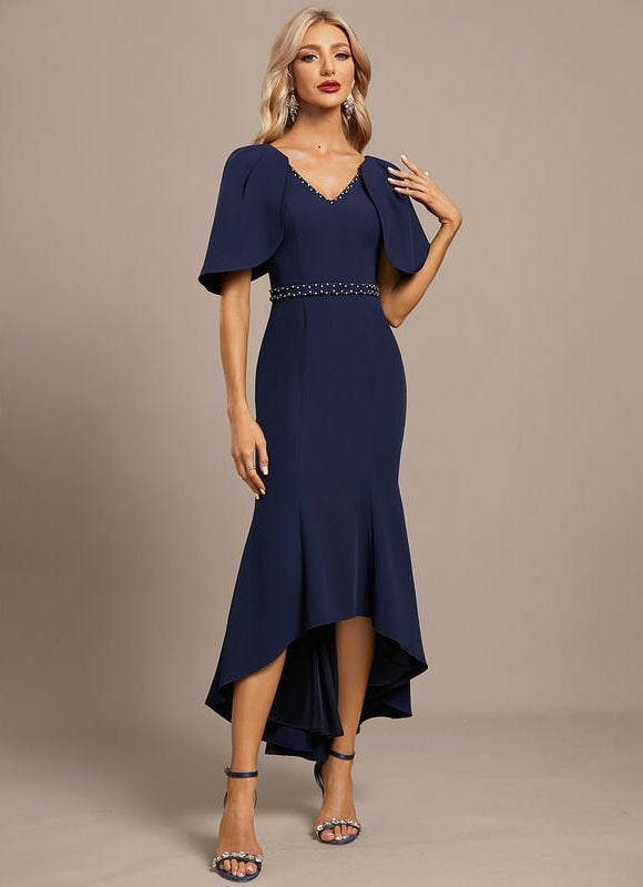 Robe de Soirée Silhouette Luxe Perles - gallery 5
