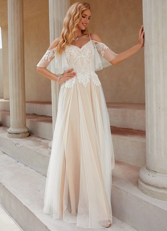 Robe de Soirée Élégance Tulle Éthérée - gallery 3