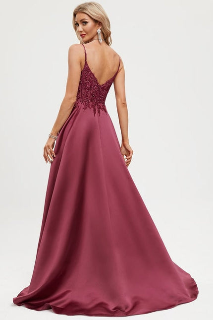 Robe de Soirée Satinée Éblouissante - gallery 6