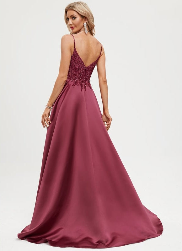 Robe de Soirée Satinée Éblouissante - gallery 6