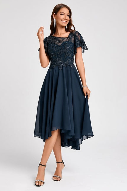 Robe de Soirée Flottante Nuit - gallery 3