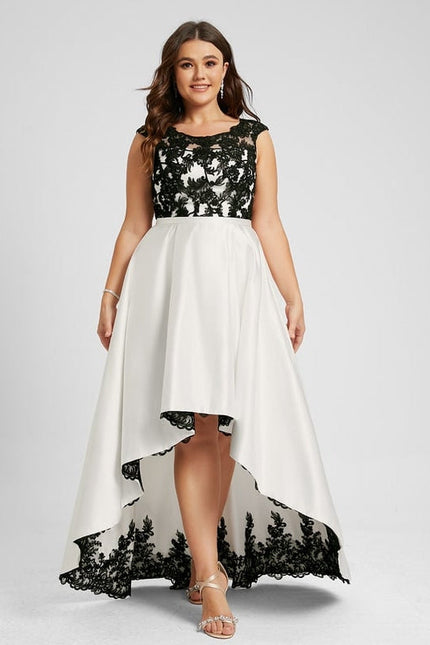 Robe de Soirée Noir Éclat Satin - gallery 9
