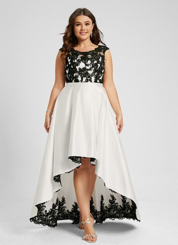 Robe de Soirée Élégance Bicolore - gallery 9