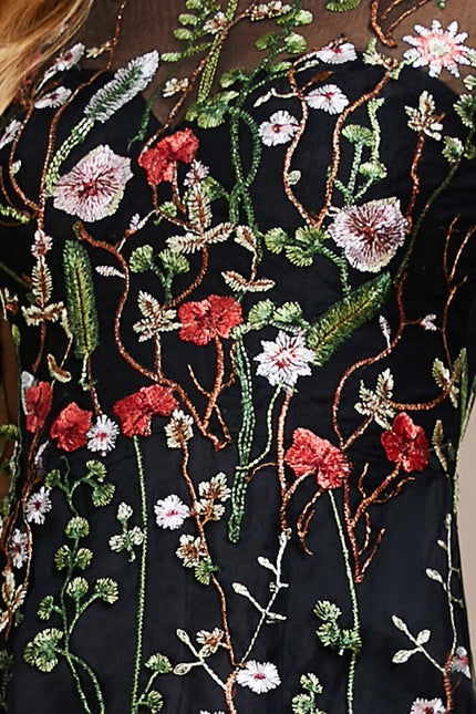 Robe de Soirée Fleur De Nuit - gallery 1