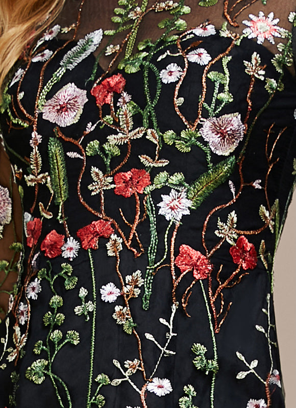 Robe de Soirée Fleur De Nuit - gallery 1