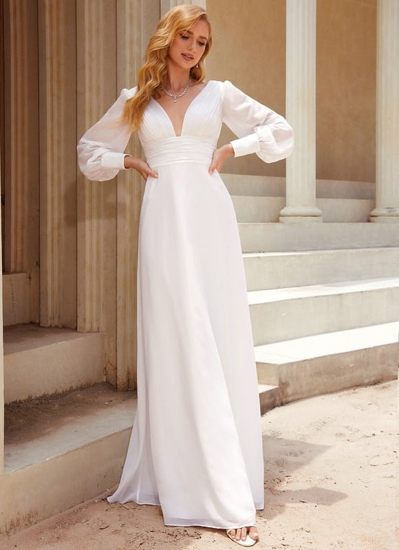 Robe de Soirée Fluide Éthérée - gallery 3