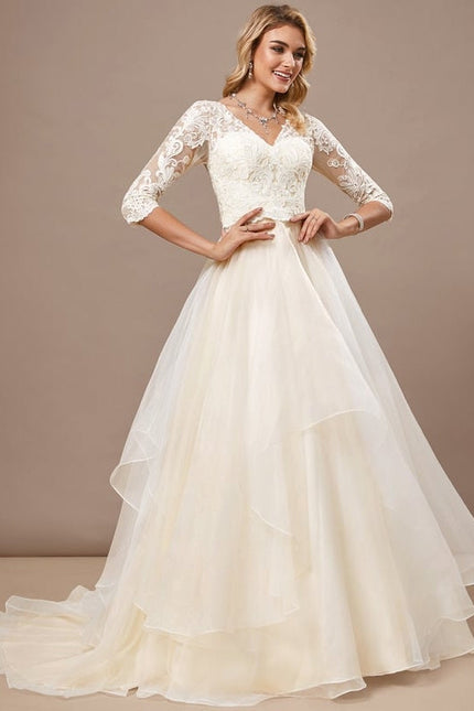 Robe de Soirée Nuageuse Élégante - gallery 2