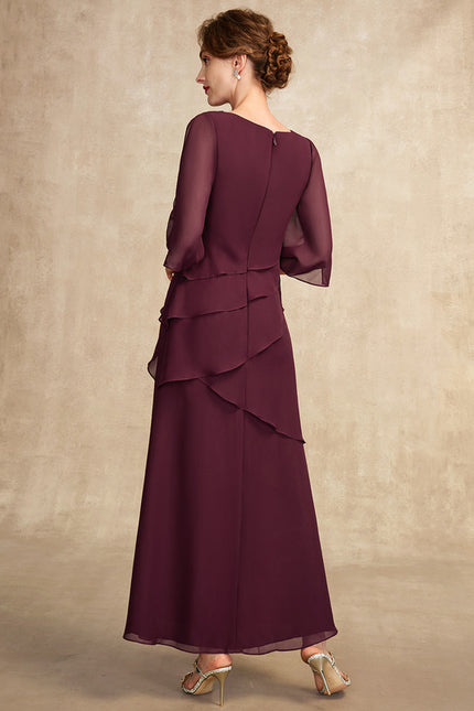 Robe De Soirée Aubergine - gallery 5