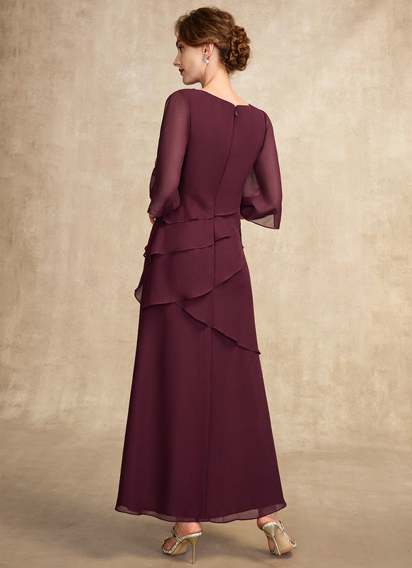 Robe De Soirée Aubergine - gallery 5