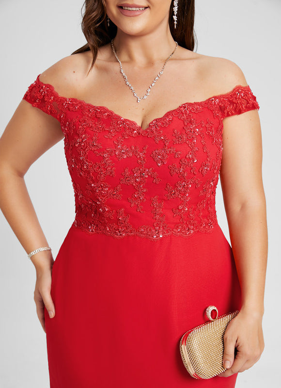 Robe de Soirée Rouge Glamour - gallery 5