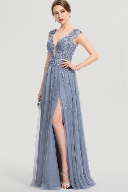 Robe de Soirée Tulle Luxueux - gallery 3