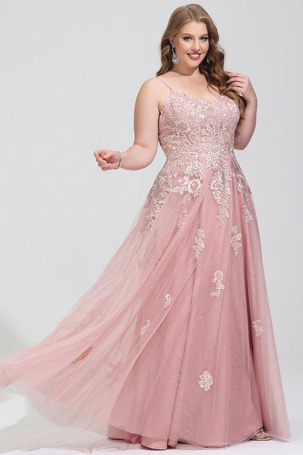 Robe de Soirée Rêve Rosé Tulle - gallery 4