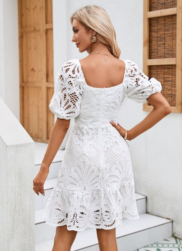 Robe de Soirée Dentelle Envoûtante - gallery 5