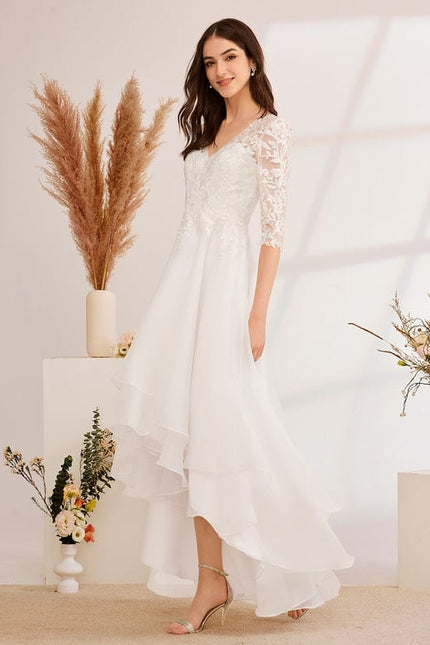 Robe de Soirée Satinée Évanescente - gallery 4