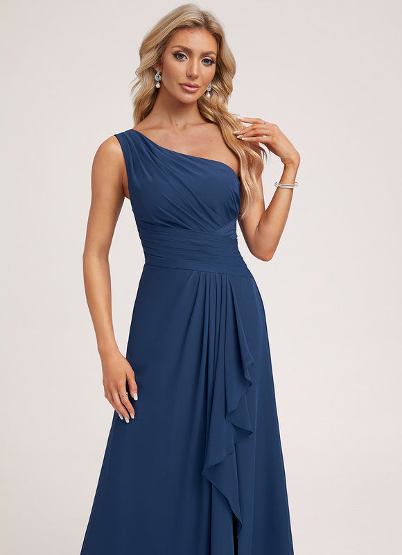 Robe de Soirée Asymétrique Fluide - gallery 4