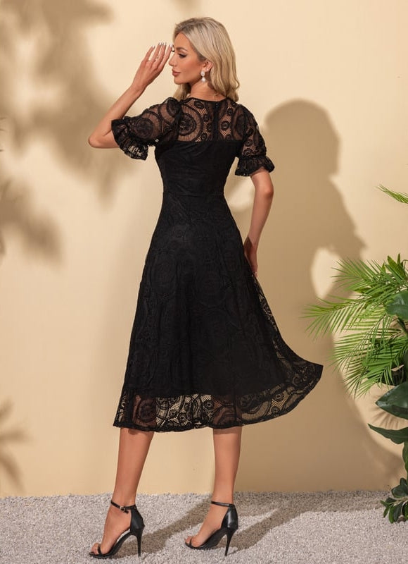 Robe de Soirée Noir Chic - gallery 1