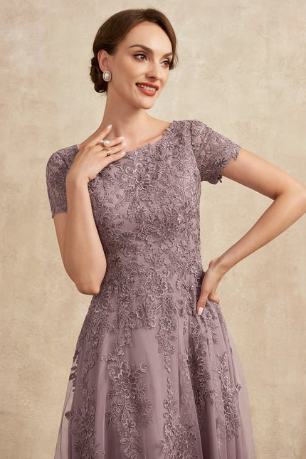 Robe de Soirée Lavande Éthérée - gallery 1