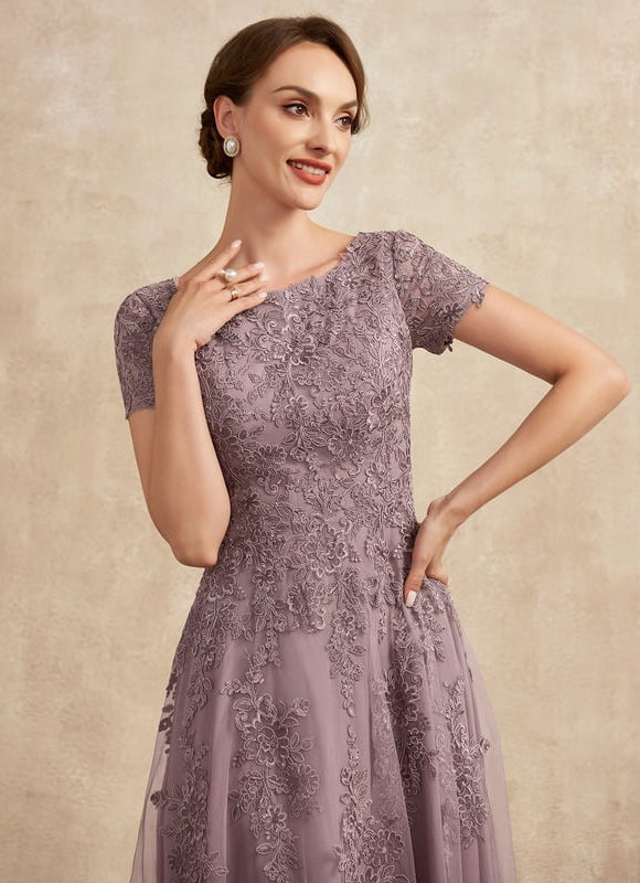 Robe de Soirée Lavande Éthérée - gallery 1