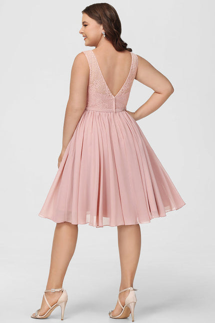 Robe de Soirée Rêve De Rose Poudrée - gallery 8