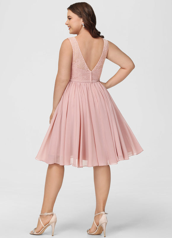 Robe de Soirée Rêve De Rose Poudrée - gallery 8