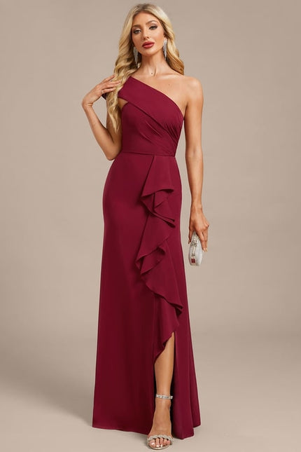 Robe de Soirée Asymétrique Chic