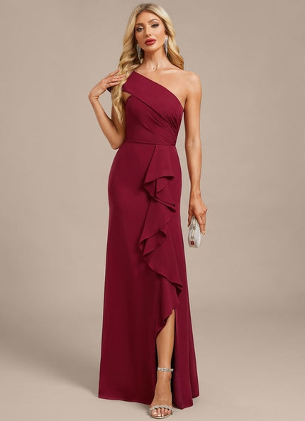 Robe de Soirée Asymétrique Chic