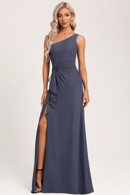 Robe de Soirée Asymétrique Fluide - gallery 5