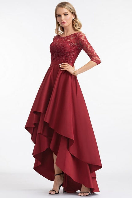 Robe de Soirée Rouge Élyséen - gallery 2