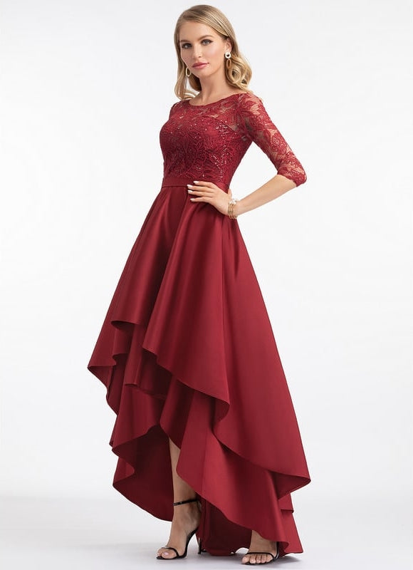 Robe de Soirée Rouge Élyséen - gallery 2