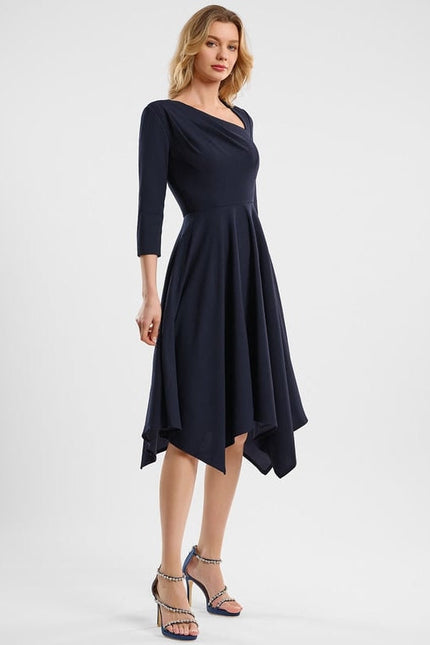 Robe de Soirée Trapèze Chic - gallery 3